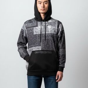 Crooks And Castles Paisley Print Pullover  - NWT